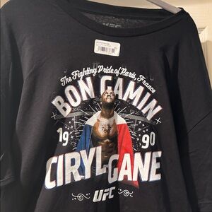 UFC Black Graphic Tee - Short Sleeve